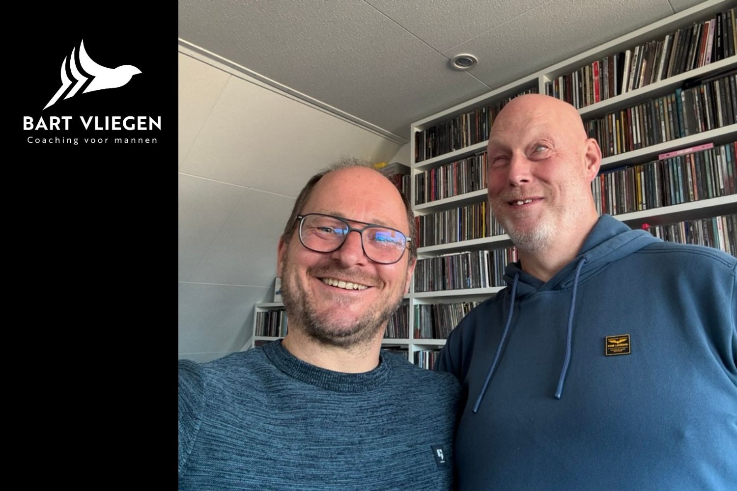 Bart Vliegen mannencoach en Roger Schepers de Podgast